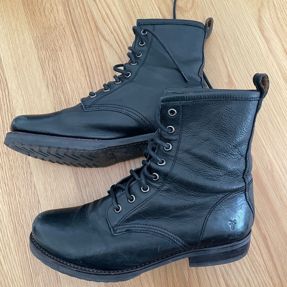 Black Leather Women’s Frye Boots
